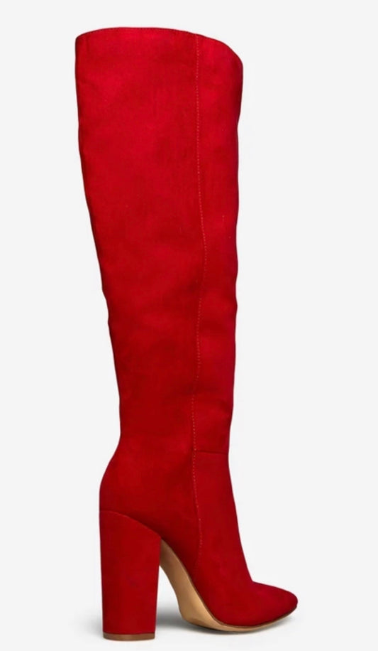Red Heel Boots