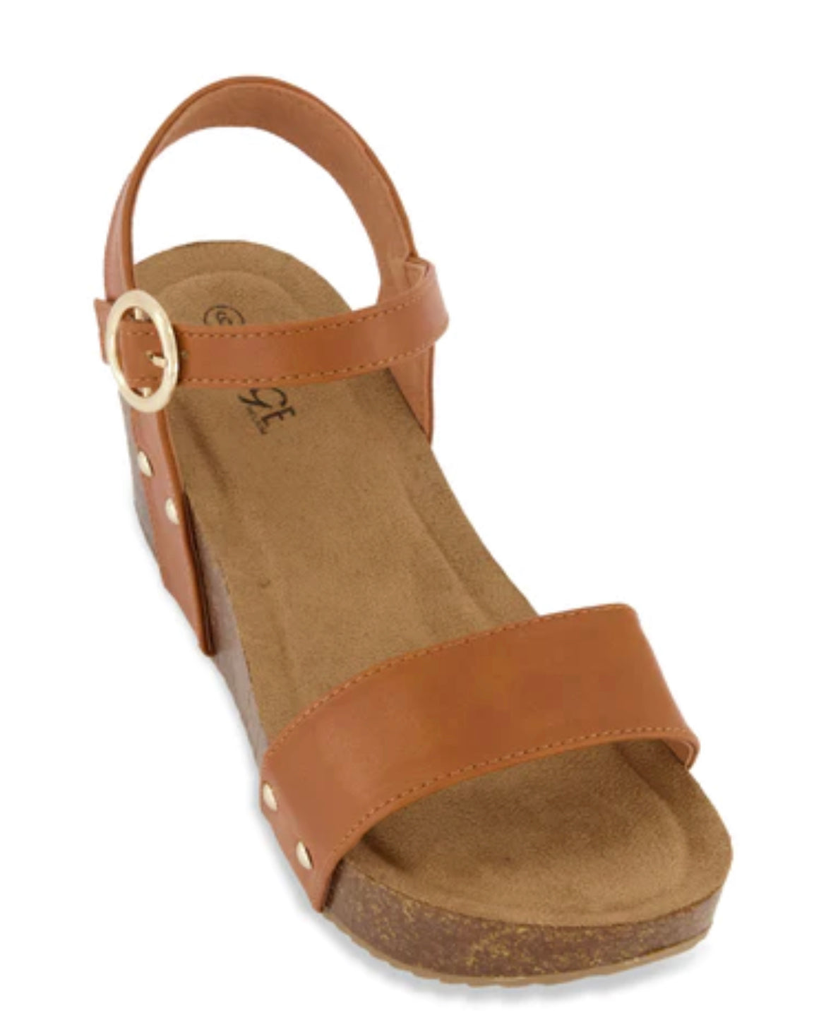 Brown Wedge Sandals